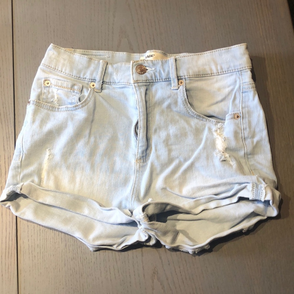 Garage Retro High Waist Shorts